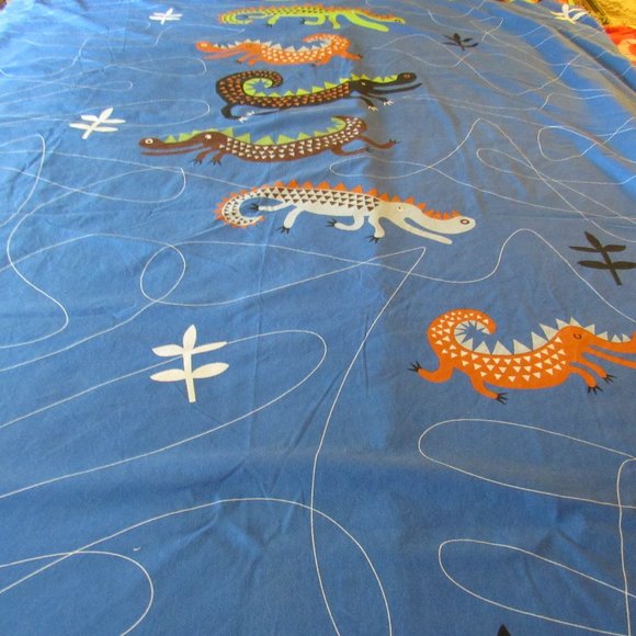 Custom Whimsical Duvet Low Country Gators Hilton Head Island Reversible - Picture 2 of 8